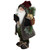 16" Country Rustic Santa Claus with Present Christmas Figure - IMAGE 4