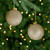 Northlight 16ct Shatterproof 4-Finish Christmas Ball Tree Ornament Set 3” - Gold