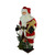 LED Lighted Musical Santa Claus with Gift Bag Christmas Inflatable Figurine - 6' - IMAGE 2