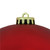Red Shatterproof Matte Commercial Christmas Ball Ornament 6" (150mm) - IMAGE 2