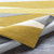 10' x 14' Pyramid Escape Gold Yellow and Slate Gray Rectangular Wool Area Throw Rug - IMAGE 3