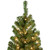 6' Pre-Lit Pine Artificial Wall Christmas Tree, Clear Lights - IMAGE 6