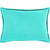 13" x 20" Chastity's Blush of Pureness Medium Blue Lagoon Decorative Throw Pillow - Down Filler - IMAGE 1