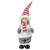 16" Cheerful Young Boy Gnome in Ivory Cable Knit Sweater Christmas Decoration - IMAGE 1