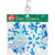 Club Pack of 144 Silver and Blue Foil Christmas Snowflake Cutout Decorations 12" - IMAGE 2