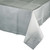 Rectangular Disposable Party Table Covers - 108" - Shimmering Silver - Pack of 6 - IMAGE 1