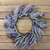 Lavender with Heather Spring Floral Twig Wreath, Purple and Green 22-Inch - IMAGE 5