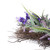 Lavender with Heather Spring Floral Twig Wreath, Purple and Green 22-Inch - IMAGE 3