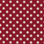 40.5" Red and White Polka Dot Outdoor Patio Corner Chair Cushion - IMAGE 3