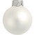 40ct Silver Matte Glass Ball Christmas Ornaments 1.5" (40mm) - IMAGE 2