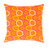 20" Orange, Magenta Pink and Yellow Decorative Throw Pillow - Polyester Filler - IMAGE 1