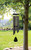 44" Silver Speckle Outdoor Patio Garden Wind Chime - IMAGE 2