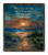 Footprints I Carried You Inspirational Words Tapestry Blanket 50" x 60" - IMAGE 1