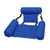 Blue Inflatable Floating Swimming Pool Lounge Chair, 37-Inch - IMAGE 1