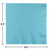 Club Pack of 600 Premium 2 Ply Pastel Blue Disposable Luncheon Napkins 6.25" - IMAGE 2