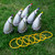 Set of 6 Silver Ring Toss Swimming Pool and Backyard Game 11" - IMAGE 2