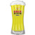 72" O’ Beer Inflatable Yellow and white Swimming Pool Mattress - IMAGE 2