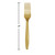 Club Pack of 600 Glittering Gold Party Forks 7" - IMAGE 2