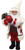 Santa with Sack of Pine Christmas Figurine - 25" - White and Red - IMAGE 1