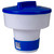 7" Blue and White Floating Swimming Pool Chlorine Dispenser - IMAGE 1