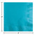 2-Ply Disposable Party Beverage Napkins - 5" - Blue - Club Pack of 600 - IMAGE 2