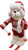 15" Red and White Winter Boy Bear with Skis Christmas Figure Decoration - IMAGE 1