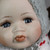 6.75" Gray and White Pucker Up Baby in Mouse Costume Collectible Christmas Doll - IMAGE 3