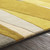 9' x 12' Pyramid Escape Gold Yellow and Slate Gray Carved Wool Area Throw Rug - IMAGE 4