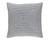 20" Taupe Gray Contemporary Woven Beaded Square Throw Pillow - IMAGE 1