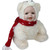6.5" White and Red Baby in Polar Bear Christmas Doll - IMAGE 1