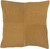 18" Brown Contemporary Basket Weave Square Throw Pillow - Down Filler - IMAGE 1