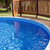 21' Blue Round Overlap Above Ground Swimming Pool Liner - IMAGE 1