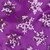 Sequin Snowflake Mini Christmas Tree Skirt - Purple - 20"