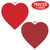 Heart Cut-Out Valentine's Day Party Decorations - 15" - Red - Pack of 24 - IMAGE 4