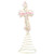 Girl's God Bless Baby's First Christmas Cross Tree Topper - 8.5" - Pink - IMAGE 4