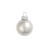 Shiny Glass Christmas Ball Ornaments - 3.25" (80mm) - Champagne Gold - 8ct - IMAGE 1