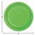 Disposable Paper Party Banquet Dinner Plates - 9" - Lime Green - Club Pack of 240 - IMAGE 2