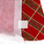 Plaid Glittered Mini Christmas Tree Skirt - Red and Gold - 20" - IMAGE 6