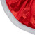 20" Red Glittered Mini Christmas Tree Skirt With a Faux Fur Trim - IMAGE 3