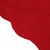 Scalloped Edge Christmas Tree Skirt - 48" - Red - IMAGE 3