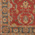 9' x 12' Brick Red and Slate Blue Damask Hand Tufted Rectangular Area Throw Rug - IMAGE 5