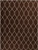 8' Forest Life Ivory and Brown Hand Woven Round Wool Area Throw Rug - IMAGE 1