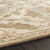 9' x 12' Ivory White and Olive Green Rectangular Wool Area Throw Rug - IMAGE 6