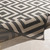 2.25' x 7.75' Black and White Machine Woven Geometric Rectangular Outdoor Area Throw Rug Runner - IMAGE 3