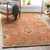 8' x 11' Tawny Brown and Blue Hand Tufted Wool Area Throw Rug - IMAGE 2
