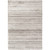 7.9’ x 10.9’ Natural Illusions Warm Gray and Porcelain White Striped Area Throw Rug - IMAGE 1