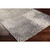 2' x 3.5' Jagged Fantasies Charcoal Gray Rectangular Area Throw Rug
