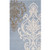 2' x 3' Bélier Bloom Pigeon Gray Wool Area Throw Rug - IMAGE 1