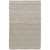 4' x 6' Contemporary Black and Pastel Gray Hand Woven Area Throw Rug - IMAGE 1