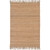 8' x 8' Rural Retreat Tan Brown Reversible Hand Area Throw Rug - IMAGE 1
